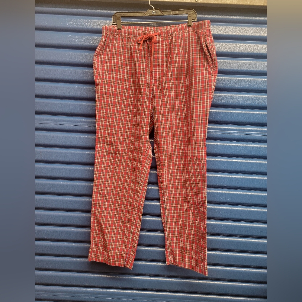 Vineyard Vines Plaid Cotton Sleep Pants Size Large